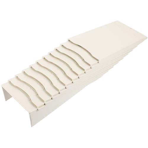 ノーブランド品 位伸縮式カードラック 耐久プラスチック製 出席カード収納 ガレージ用 収納オーガナイザー