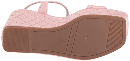Nine West Women's Nila Squared Open Toe Platform Wedge Sandal4