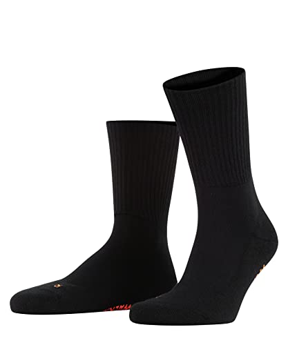 Falke Unisex-Adult Walkie Light Socks, Merino Wool, Black (Black 3000), Us 9-10 (Eu 42-43 Ι Uk 8-9), 1 Pair #TOP24