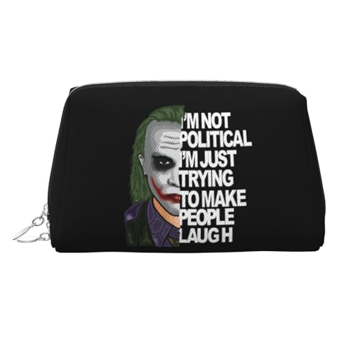 化粧ポーチ ジョーカー レディース メイクポーチ 化粧バッグ メンズ トラベルポーチ レザー 小物入れ かわいい おしゃれ 可愛い 化粧品収納 大容量 防水 多機能 旅行 持ち運び便利