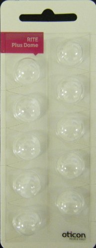 Oticon PLUS size Domes for: Intiga, Agil, Agil Pro, Acto, Acto Pro, Dual, Epoq and Delta.