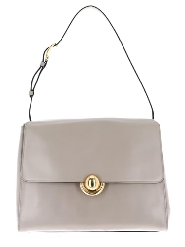 Sac à épaule Domus Furla en cuir coloris Linen beige taille 32