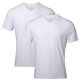 COMODIDAD Y SUAVIDAD: Estas camisetas están hechas de algodón orgánico y modal para una sensación de segunda piel. El cuello sin etiquetas, mangas cortas y costuras suaves están diseñados para ofrecerte la máxima comodidad. Esta camiseta ligera y transpirable te mantendrá seco y fresco durante todo el día.