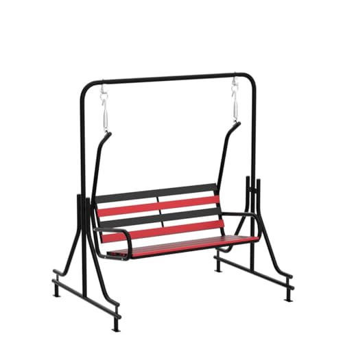 Image of Kaushalendra 2-Seater Swing Jhula Indoor /Outdoor - Iron Swing with Stand, 300 Kg Capacity, 116.8 cm