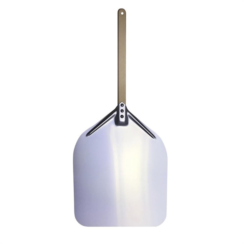 Pelle à pizza aluminium et plateau de levage antidérapant pour gâteaux