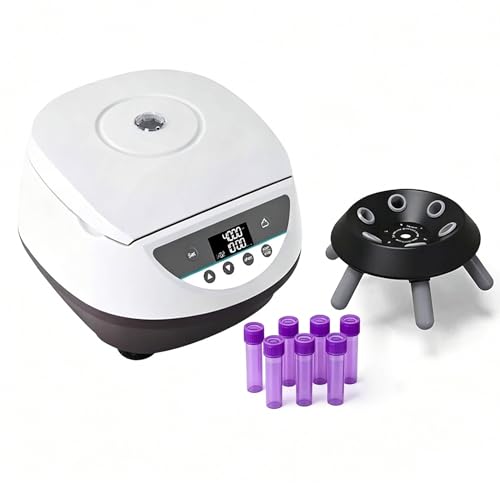 Centrifugeuse de laboratoire 500-5000 tr/min avec écran LCD et rotor 6x15ml