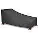 Patio Watcher Patio Chaise Lounge Covers Heavy Duty Outdoor Chaise Lounge Covers with Durable and Water Resistant Fabric,78 Inches Long,Grey