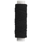 KIYOHARA サンコッコー ソフトゴムミシン糸 長さ20m 黒 SUN40-94
