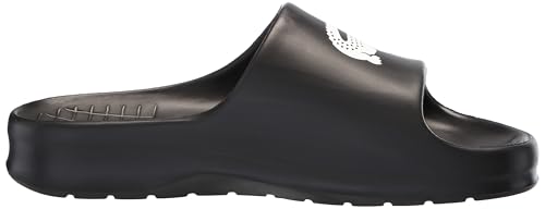 Image of Lacoste Men's Serve Slide 2.0 Sandal, Black /White, 9