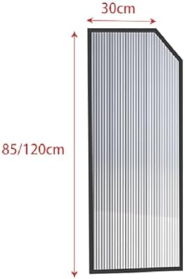 Wall-Mounted Men's - Translucent Glass Urinal Divider for Public Restrooms, Shopping Malls & Schools - Ideal Bathroom Partition for Enhanced Privacy