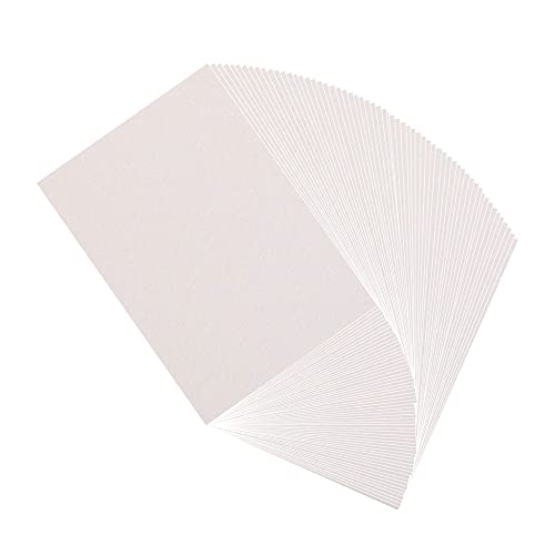Cartes nacrées 310g A4 blanc neige scrapbooking faire-part