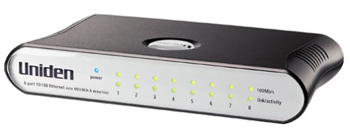 Commutateur Ethernet Uniden PCS800 8 ports pour résoudre les coupures de connexion Wi-Fi