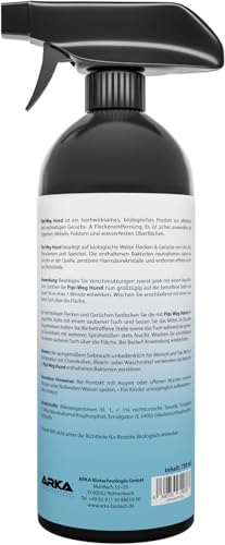 Enzymreiniger Hundeurin 750 ml – extrem stark gegen Hundepipi, Uringeruch und Flecken – biologisch, tierfreundlich, geruchsneutral – für Sofa, Teppich, Textilien, Auto, Hundebett & Boden – PIPI-Weg