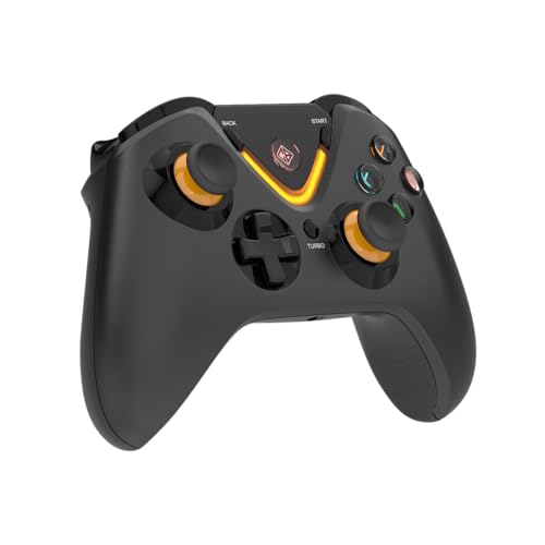 Image of Cosmic Byte Ares Pro Wireless Controller for PC, Android, iOS - Tri-Mode (2.4GHz, Bluetooth, Wired), Hall Effect Joysticks & Triggers, 1000Hz Polling, Backlit Buttons, 3.5mm Audio Port, Upgraded Windows Software Support (Black)