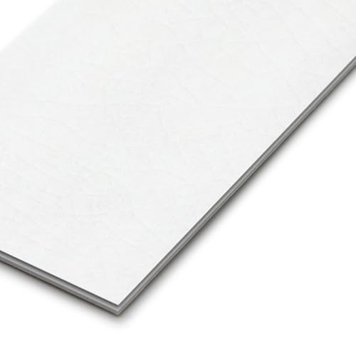 SUNWINGS 100-Sheet Subway Peel and Stick Backsplash Tile, 6" x 3" White Mixed Stone Composite Handmade Looks Self Adhesive Waterproof Wall Tile, Stick on Tiles for Kitchen Bathroom Shower Fireplace by sunwings - Image 9