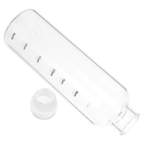 Bouteille de sport transparent grande capacité fitness jus