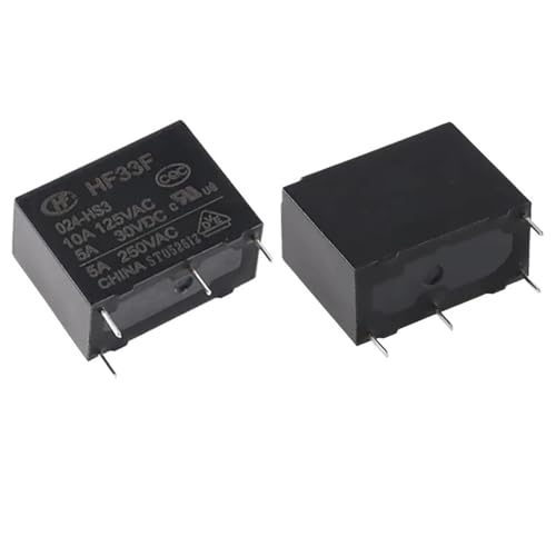 Relais HF33F-012-ZS3 Panne Chauffage Solution Relais Électromécanique 12V 5A Commutateur PCB