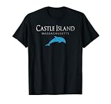 T-shirt vintage Castle Island MA Dolphin T-Shirt