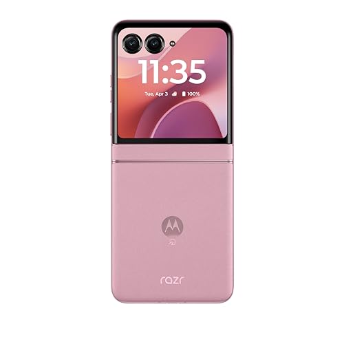 Motorola(モトローラ) motorola razr 60|12GB/512GB|パルフェピンク|SIMフリースマホ 本体 端末|折りたたみスマホ|NFC/FeliCa 対応|正規代理店品|6.9インチ|有機EL|FHD+|IP48防水防塵|大容量バッテリー 4,500mAh|PB8E0003JP の商品画像 20