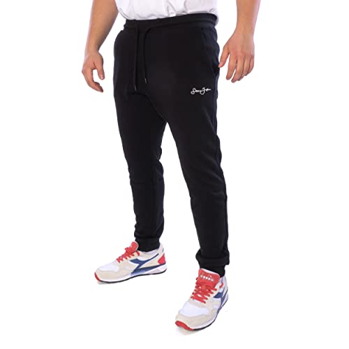 Sean John Classic Logo Essential Hose Herren Jogginghose (M, Black)