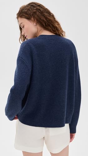 Women's Cropped Cashmere Cocoon Cardigan3