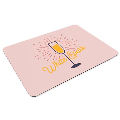 Sets de table rose antidérapants pour repas et apéritifs chic - 3