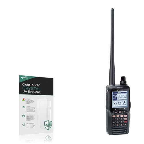 BoxWave Screen Protector Compatible With Yaesu FTA-550AA - ClearTouch Crystal Anti-UV EyeCare (2-Pack), Filters out Harmful Blue Light Reduce Fatigue