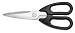 KitchenAid KKFTR4KSWM Professional Series Kitchen Shears, Ebony Black