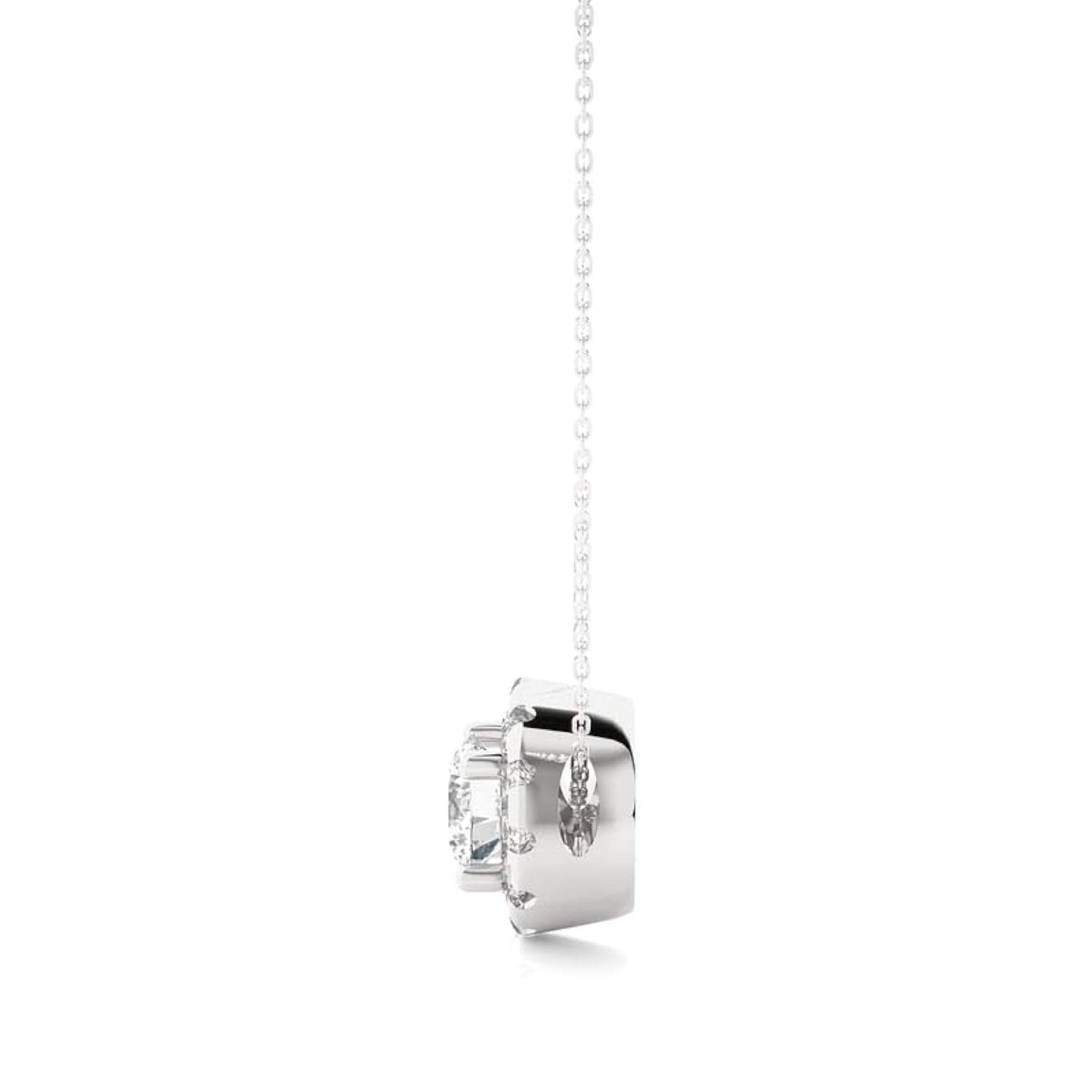 925 Sterling Silver Necklace with Fine Finish, Secure Clasp