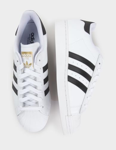 adidas Men's Skateboarding Shoes Superstar ADV, Cloud White/Core Black/Cloud White, Size: 104