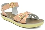 Salt Water Sandals Sun-San Sweetheart, Rose Gold, Size Toddler 5