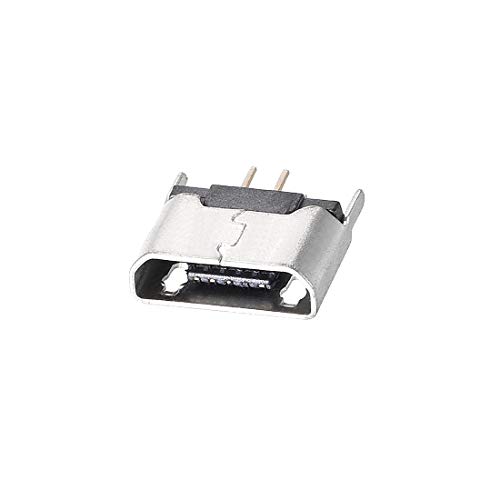 uxcell 20PCS Micro USB Female Socket Connector Jack miniatura 3
