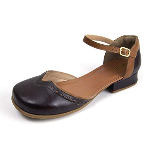 Sapato Boneca Feminino em couro Miuzzi