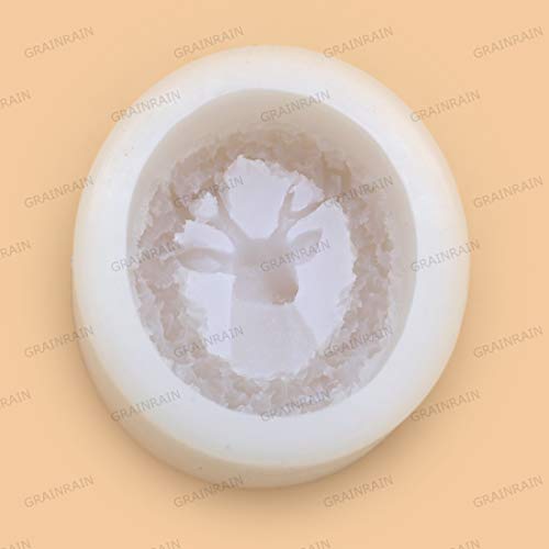 Deer Mold Silicone Bar Soap Mold Animal for DIY Craft Handmade Soap Candle Resin (11309) - Thumbnail 7