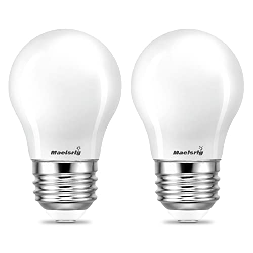 Maelsrlg 2W LED Bulb Equivalent 25 Watt Light Bulbs, Dimmable, Soft White 2700K,...