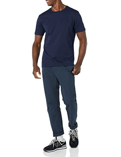 Image of Amazon Essentials Men's Slim-Fit Crewneck Short Sleeve Cotton T-Shirts