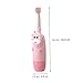 HOODANCOS 1set Boy Girl's Electric Toothbrush Set Sonic Toothbrush for Boys and Girls Battery Operated Soft Bristles and