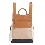 Mochila de Couro Anti Roubo Leve e Macia Malu com 5 Anos de Garantia (Tons Terrosos)