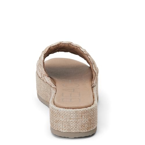 BEACH by Matisse Womens Cairo Platform Casual Sandals Casual Low Heel 1-2" - Beige - Size 8 M - image 6
