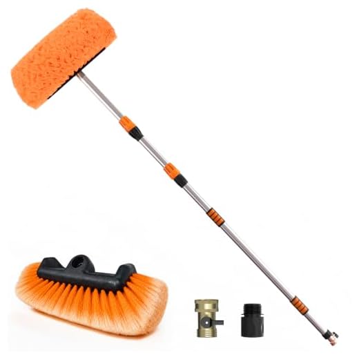 SISUPASSIE 12FT Long Handle Car Wash Brush