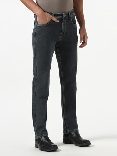 Image of Men's Slim Fit Stretch Denim Jeans | Soft Silky Fabric | Mid Rise | All Day Comfort | Casual Wear