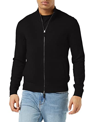 Armani Exchange Pullover Sweater, Pull Chandail Homme, Noir, M