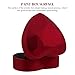 HEALEEP Ring Box with Light: Fashion Heart-shaped Engagement Ring Case Display Organizer for Proposal Anniversary Wedding