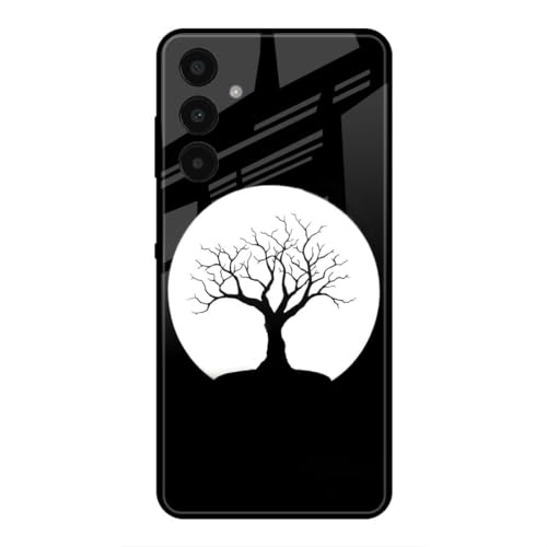 Image of SmashItUp Moon | Tree | Nature Designer Printed TPU Metal Case Mobile Back Cover for Samsung A15 5G