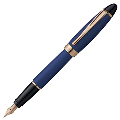 Stylo plume en or rose Aurora B10-PB, élégance satinée et écriture moyenne