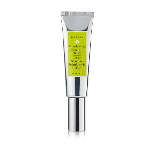 Naturium Retinaldehyde Cream Serum 0.05%, Advanced Anti-Ageing & Smoothing Face & Skin Care, clear, 50 g (Pack of 1)