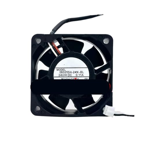 OSHZIKJII 06025SA-24N-BL Ventilador de refrigeración de 3 líneas