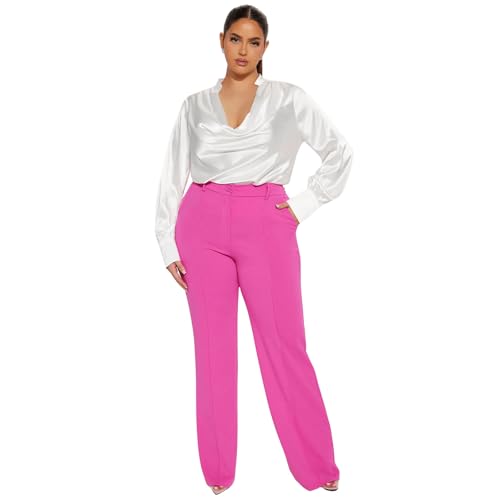 Women Stretchy Work Pants High Waisted Wrinkle Free Dressy Pants Business Casual Trousers 20254