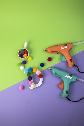 Mario 40W Hot Melt Glue Gun – Consistent Temperature, Fast Heating, Durable Design, Includes 5 Glue Sticks – Ideal for DIY, Crafts & Repairs – Blue – ME-65 Plus - Image 4 thumbnail