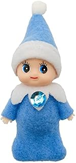 LovelfStory Elf Accessories Baby, Tiny Christmas Elf Girl and Boy Baby Doll for Xmas Gift (Pink Elf Baby)
